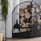 Glitzhome® 48" Christmas Metal Mesh Silhouette Nativity Scene Screen